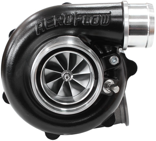 BOOSTED B5455 .83 Turbocharger 660HP, Hi Temp Black Finish
External Wastegate, V-Band Inlet & Exhaust Flanges