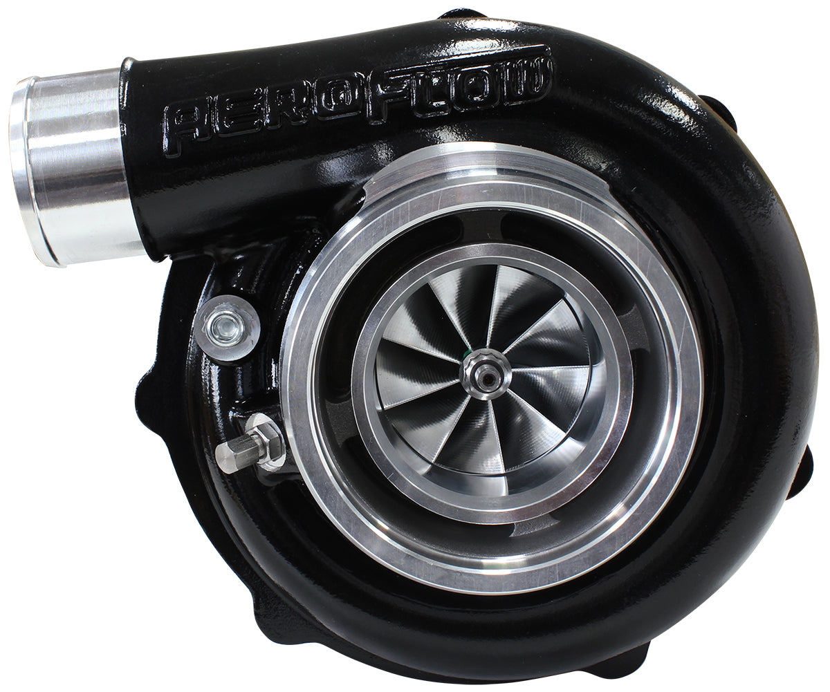 BOOSTED B5855 1.01 Reverse Rotation Turbocharger 770HP, Hi Temp Black Finish
External Wastegate, V-Band Inlet & Exhaust Flanges