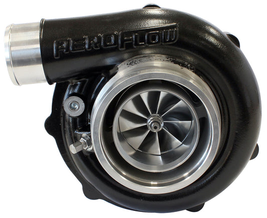 BOOSTED 6255 .83 Reverse Rotation Turbocharger 900HP, Hi Temp Black Finish
External Wastegate, V-Band Inlet & Exhaust Flanges