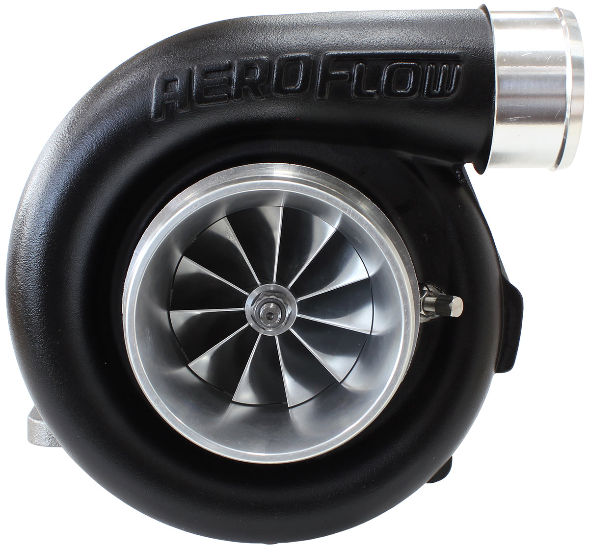 BOOSTED 7875 GEN 1 T4 .96 Turbocharger 1050HP, Hi Temp Black Finish  External Wastegate, T4 Inlet Flange, V-Band Exhaust Flange