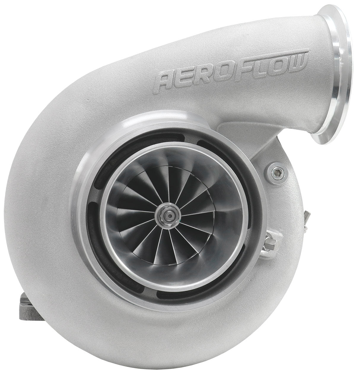 BOOSTED 7282 1.15 T4 Turbocharger 1350HP, Natural Cast Finish
External Wastegate, T4 Inlet Flange, V-Band Exhaust Flange