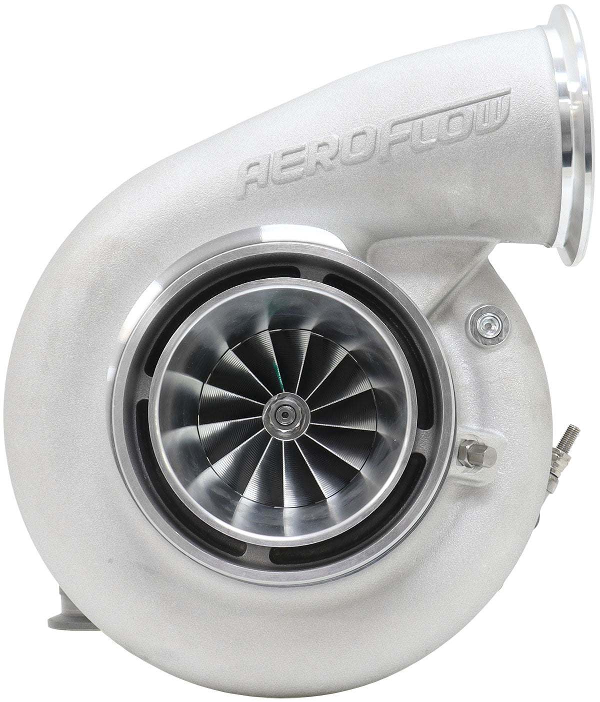 BOOSTED 7282 V-BAND 1.01 Turbocharger 1350HP, Natural Cast Finish
External Wastegate, V-Band Inlet Flange, V-Band Exhaust Flange