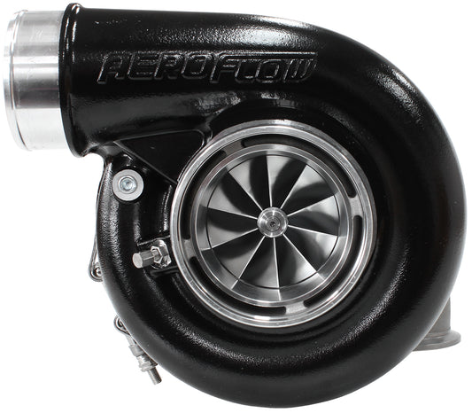 BOOSTED 7375 1.01 Reverse Rotation Turbocharger 1200HP, Hi Temp Black Finish
External Wastegate, V-Band Inlet & Exhaust Flanges