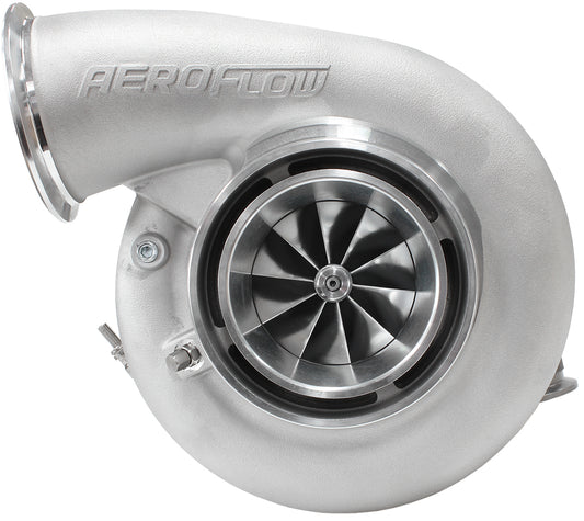 BOOSTED 7975 1.15 Reverse Rotation Turbocharger 1450HP, Natural Cast Finish
External Wastegate, V-Band Inlet & Exhaust Flanges