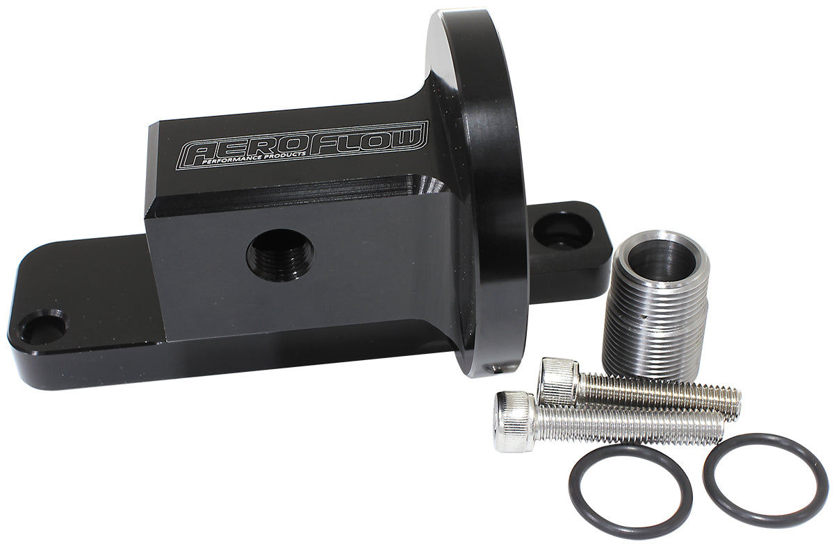 Bolt-On Oil Filter Adapter 90°
Suit GM LS Series Engines