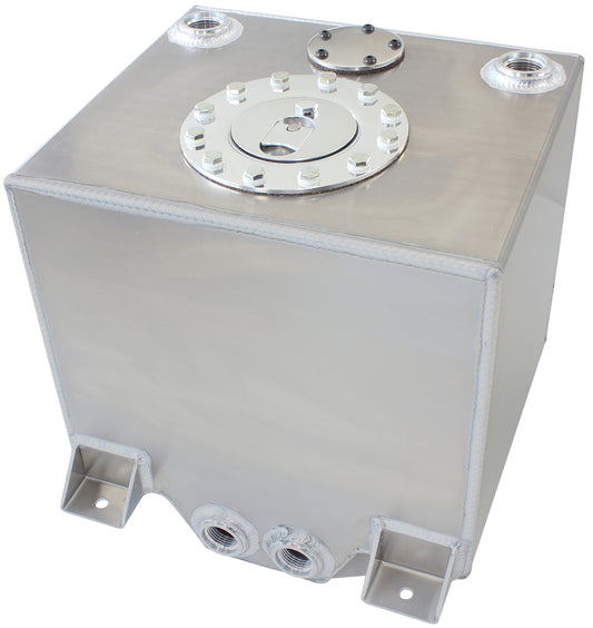 Aluminium 5 Gallon (19L) Fuel Cell with Cavity/Sump
10-1/4" L x 11-13/16" W x 10-1/4" H (26cm x 30cm x 26cm)