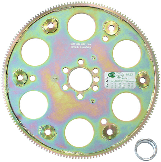 GM LS 168 Tooth Internal Balance Conversion Flexplate - SFI Approved
Includes Crank Adapter, will fit PowerGlide, TH350 & TH400 Transmissions, Suits 10.75" & 11.06" Converter Bolt Circle