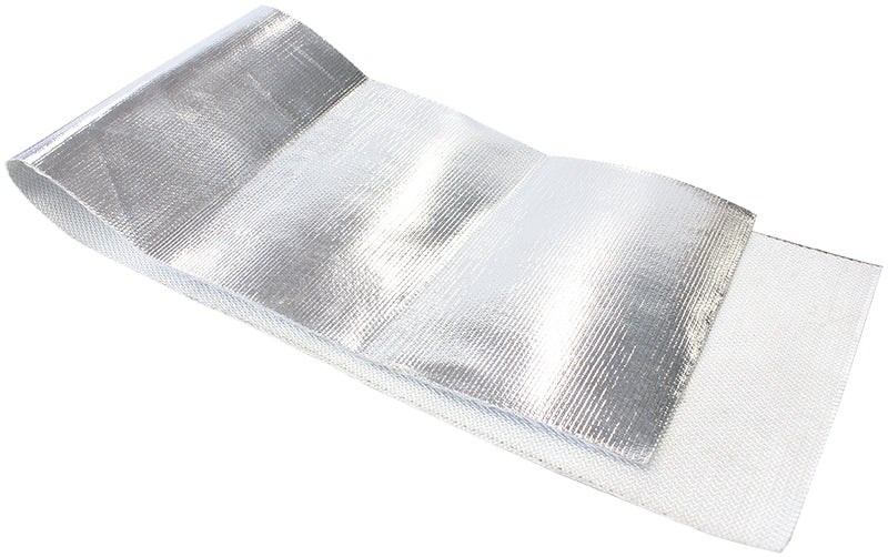 Heat Barrier - 40" x 36" Sheet - Silver Finish
Flexible Aluminised surface reflects up to 2000°F radiant heat