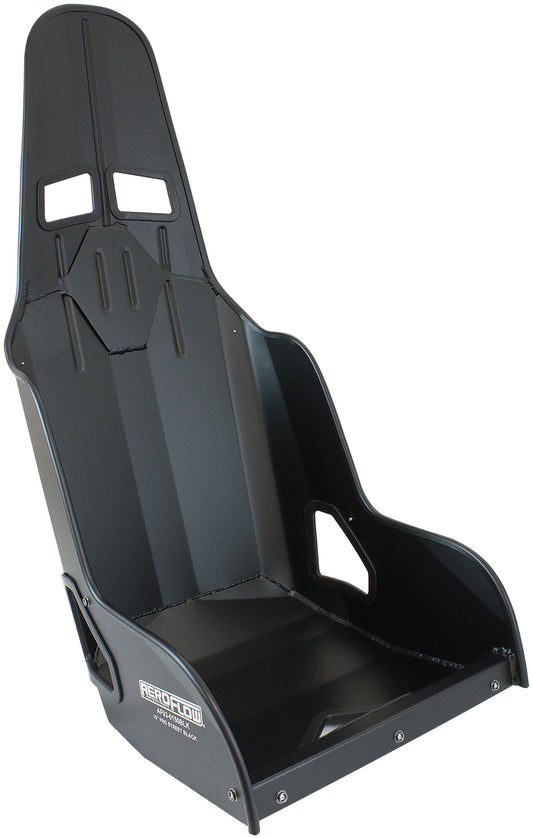 Pro Street Drag 15" Aluminium Race Seat, Black Finish  380mm Hip Width