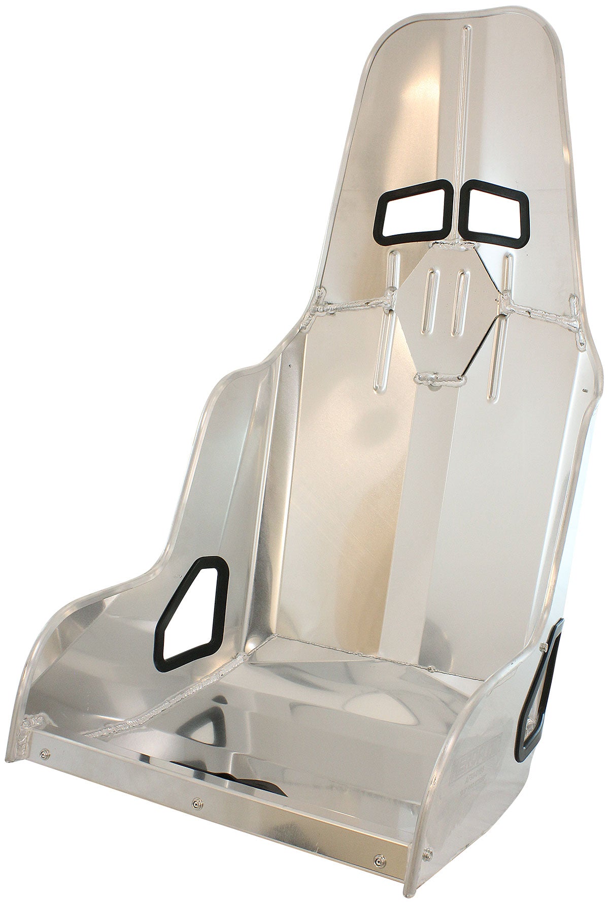 Pro Street Drag 18.5" Aluminium Race Seat, Raw Finish  470mm Hip Width