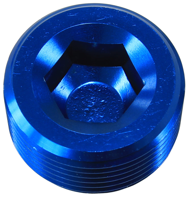 NPT Plug 3/8"
Blue Finish, 25 pack