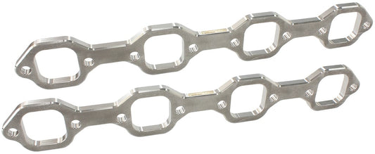 SB Ford 1-3/4" Square Port Header Flanges
Suit Ford 289-351 Windsor with Edelbrock Victor JR Heads, Sold as a Pair