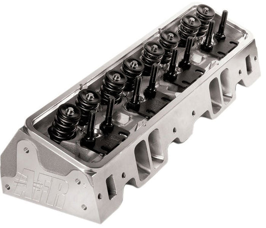 210cc Eliminator Racing Aluminium Cylinder Heads (Angled Plug)
65cc Combustion Chamber. Suit S/B Chev