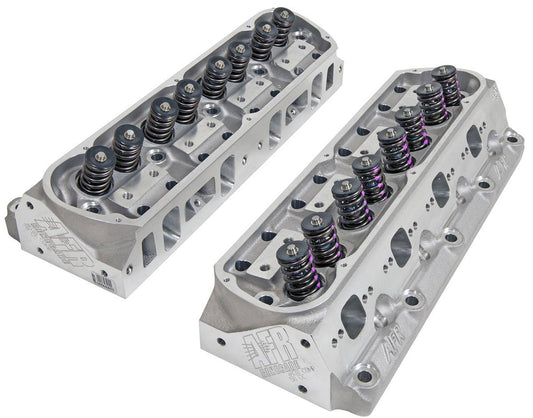 195cc Renegade Aluminium Cylinder Heads - Small Block Ford 58cc Chambers, CNC Competition Porting