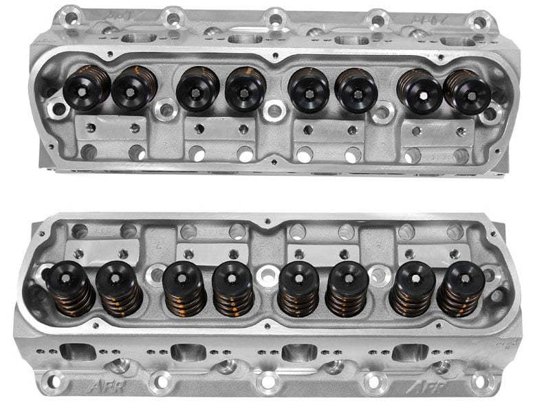 185cc S/S Outlaw Aluminium Cylinder Heads  Street CNC Ported 58cc Combustion Chamber. Suit Small Block Ford