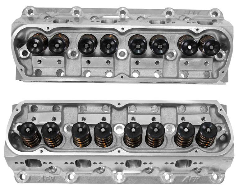 165cc S/S Outlaw Aluminium Cylinder Heads  Street CNC Ported 58cc Combustion Chamber. Suit Small Block Ford