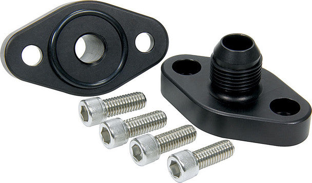 REMOTE WATER PUMP FITTINGS BBC CHEV BB -12AN