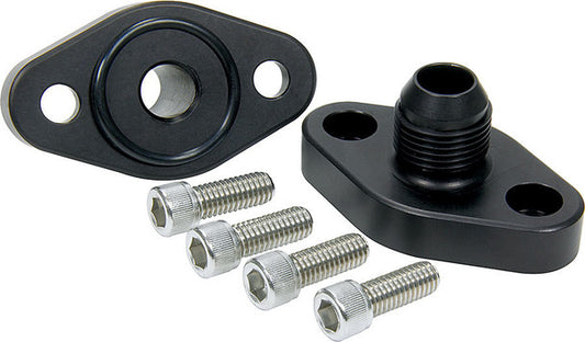 REMOTE WATER PUMP FITTINGS BBC CHEV BB -12AN