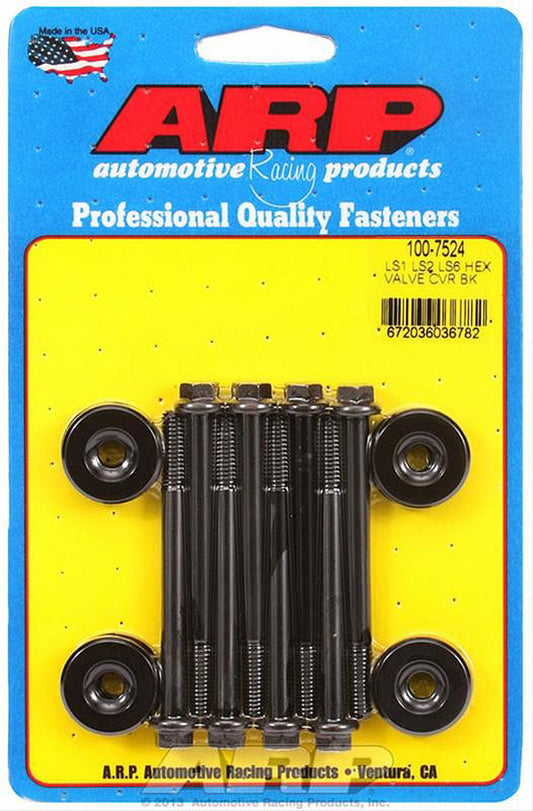 Valve Cover Bolt Kit, Hex Black Oxide
Suit GM LS Series