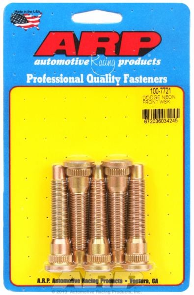 Competition Wheel Studs
fits Dodge Neon Front, M12 x 1.5 (5 Pack)