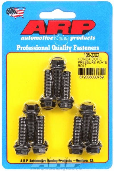 Pressure Plate Bolt Kit
fits Honda DOHC B-Series M8 X 1.25 (9-Pack)