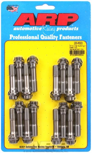 Conrod Bolt Set  fits Manly / Elgin Steel Rods & General Replacement Application, 7/16" Thread X 1.800" UHL (8740)