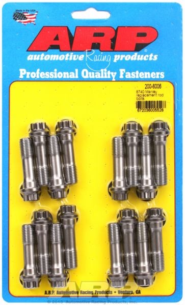 Conrod Bolt Set  fits Manly & General Replacement Application, 7/16" Thread X 1.600" UHL (8740)