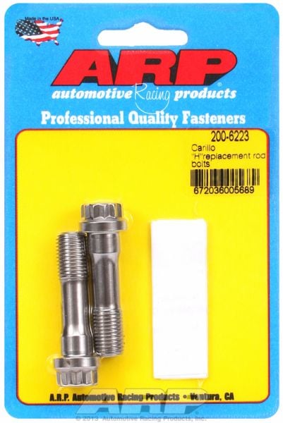 Conrod Bolts (1-Pair)  fits Carrillo "H" Bolt & General Replacement Application, 7/16" Thread X 1.725" UHL (L19)