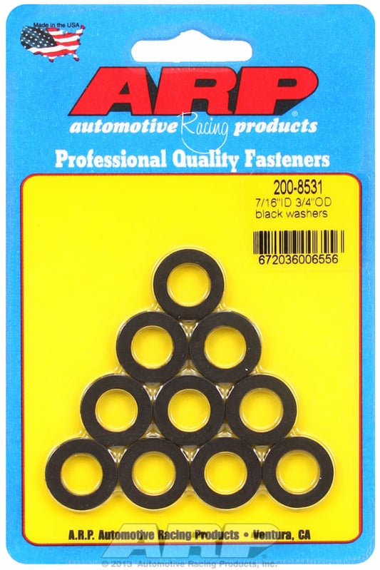 Special Purpose Washer  7/16" I.D, 3/4" O.D .120" Thick (10-Pack)