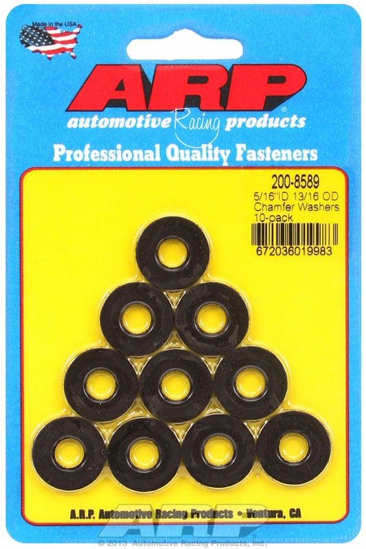 Special Purpose Washer  5/16" I.D, .812" O.D .120" Thick with Chamfer (10-Pack)