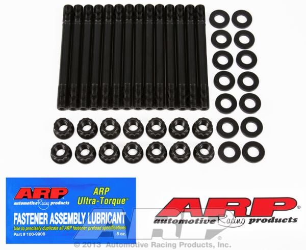 Head Stud Kit, 12-Point Nuts  fits Nissan RB20DET, RB25DET, RB30ET With Twin Cam Head 11mm & CA18DET ARP2000