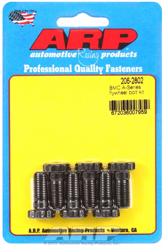 Flywheel Bolt Kit  fits BMC 1600cc A Series & Holden 6cyl 3/8-24 Thread x .900"