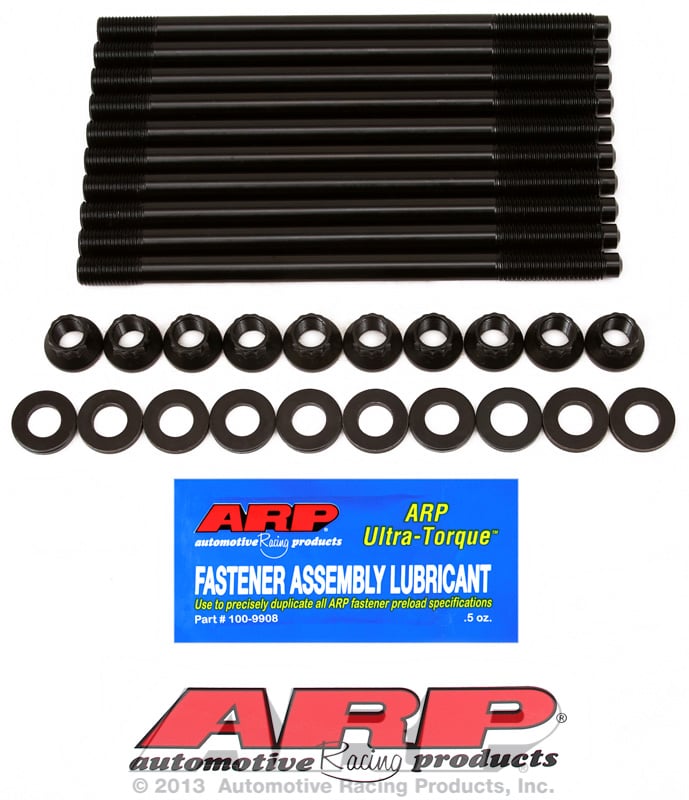 Head Stud Kit, 12-Point Nuts
fits Mitsubishi 2.0L 4B11 DOHC, 2008 & later (ARP2000)