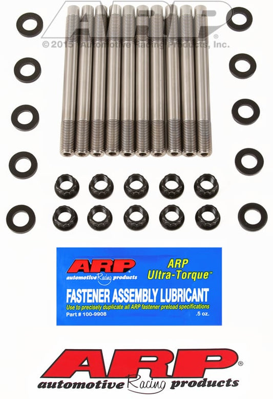 Head Stud Kit, 12-Point Nut  fits Mitsubishi 2.0L 4G63 (1994-07) M11 (Custom Age)