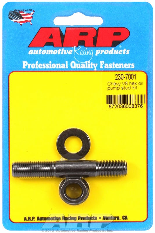 Oil Pump Stud, Hex Nut
fits SB Chev