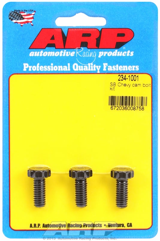 Camshaft Bolt Kit, Pro Series  fits SB/BB Chev 5/16-18 x .750" UHL