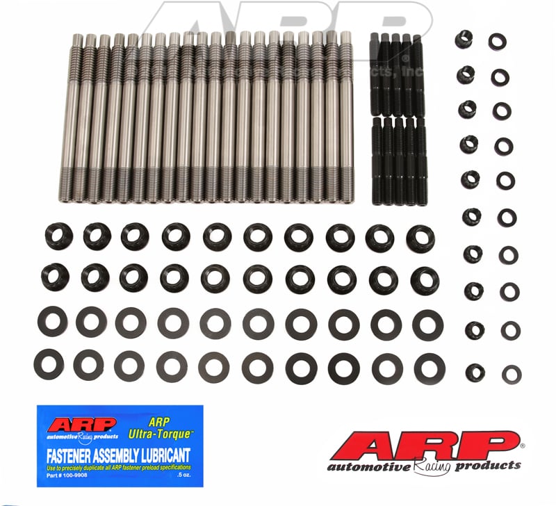 Head Stud Kit, 12-Point Nut
fits Gen III LS Series Small Block (2004 & Later), With AllSame Length Studs (Custom Age 625+)