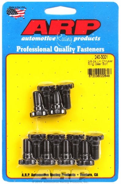 Ring Gear Bolt Kit  fits Chrysler 7-1/4" & 8-3/4" Diff (1972 & Earlier) .390" Grip