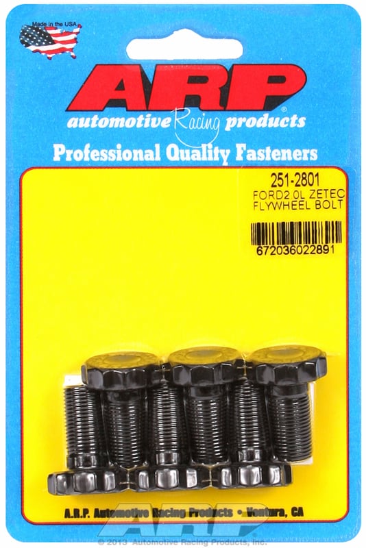 Flywheel Bolt Kit  fits Ford Zetec 2.0L 11mm x .900" UHL