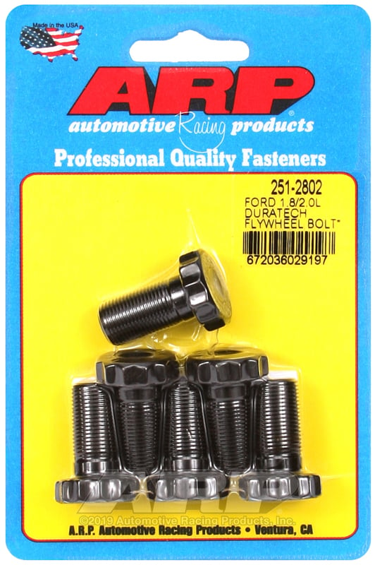 Flywheel Bolt Kit  fits Ford Duratec 1.8 & 2.0L, M12 x 1.0 x .990" UHL