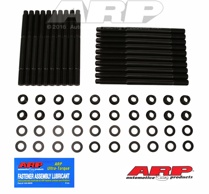 Head Stud Kit, 12-Point Nut
fits SB Ford 351 SVO & Fontana Aluminium Blocks With '94 or Later Yates heads