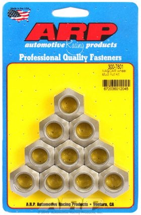 Nascar Speed Nuts 5/8"-18 Thread Size (10 Pack)