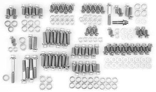 Engine Accessory Bolt Kit, 12-Point Head S/S  fits BB Chev 396-454