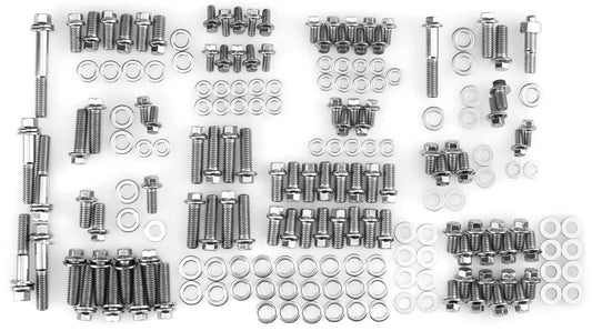 Engine Accessory Bolt Kit, Hex Head S/S   fits BB Chev 396-454