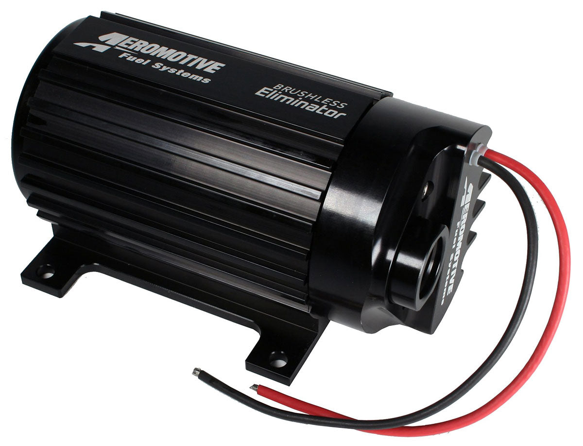 Eliminator Brushless Fuel Pump - Signature Body
-12 Inlet, -10 Outlet, Suit Carb & EFI Applications, External Feet