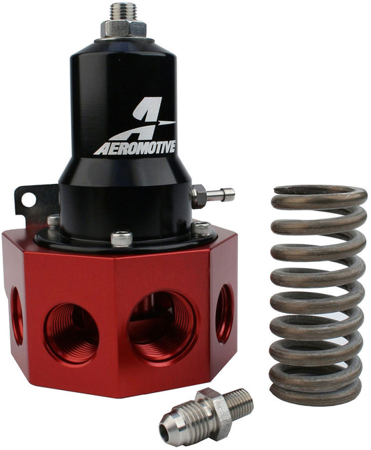 Extreme Flow EFI Regulator
Suit Belt Or Hex Drive Fuel Pump, 30-75 PSI Or 75-120 PSI SpringIcluded