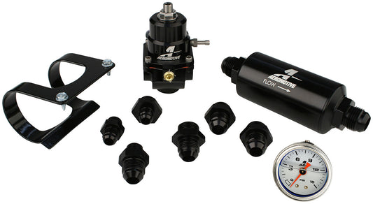 Bypass Carburetted Stealth Fuel System
Includes Regulator, Fuel Filter, Fuel Press Gauge & fittings