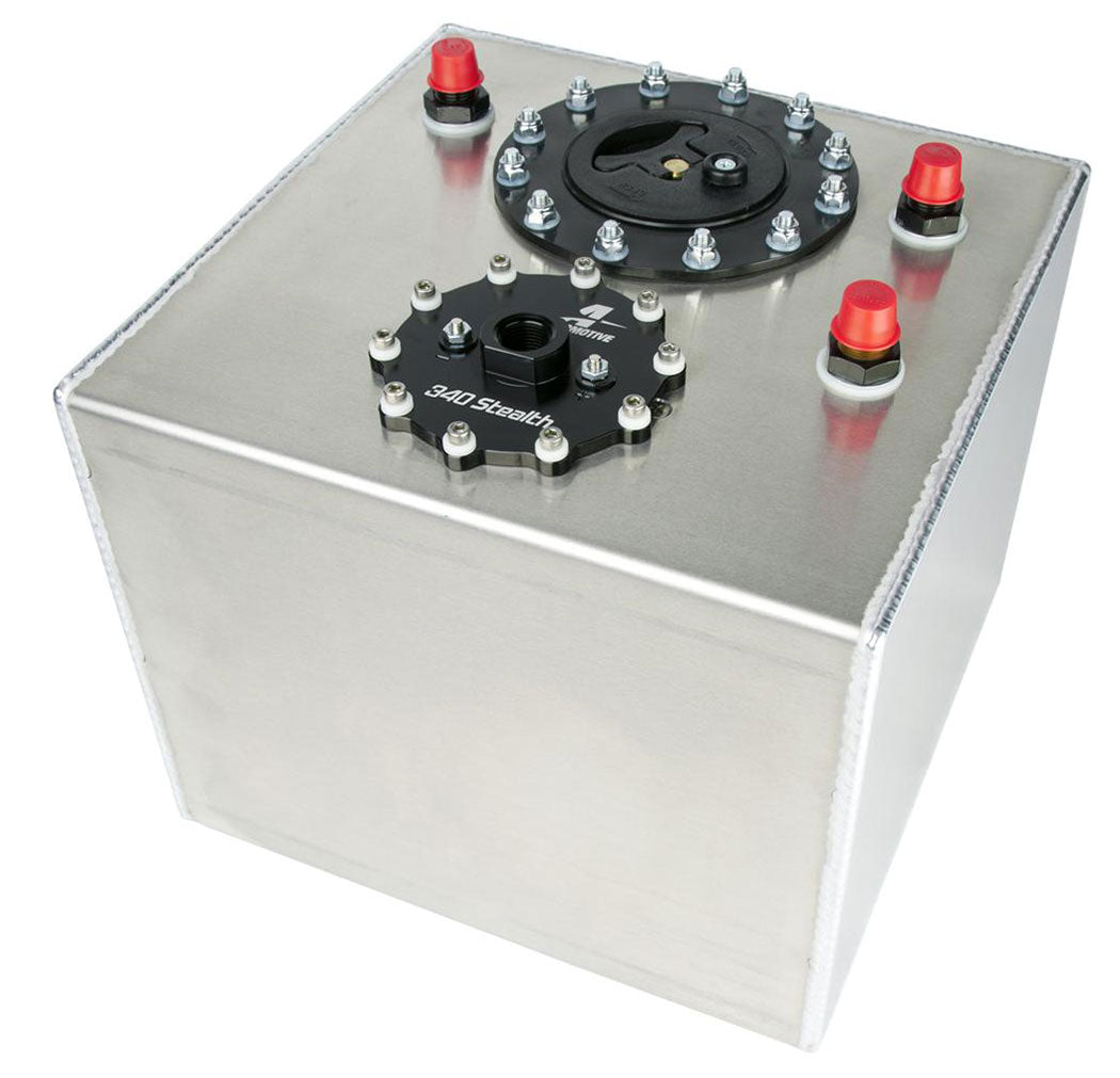 340 Stealth Fuel Cell 6 Gal (23 Litres) With -8AN Outlet, Return & Roll-Over Valve