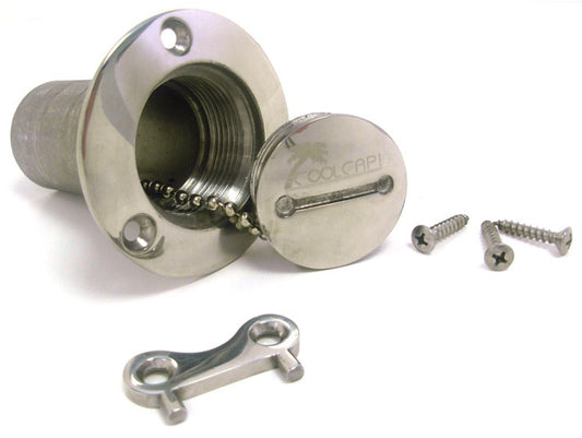 Stainless Steel Petrol Cap
3" Flange & 1.5 Hose" Neck