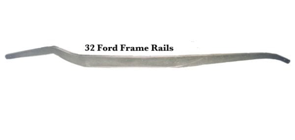 Replacement 1932 Ford Stamped Steel Frame Rails
6" x 12" x 149" - 10 gauge